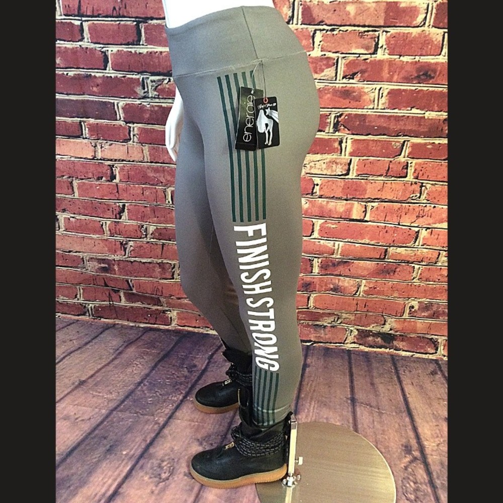 Flawless Fit Ultra Slimming "Finish Strong" Energie Leggings W/Performance SZ:XL
